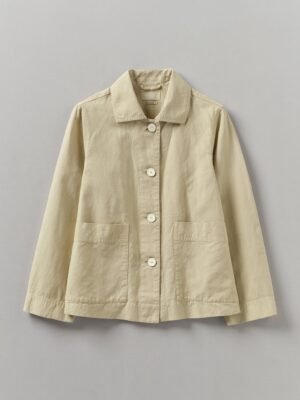 Garment Dyed Cotton Linen Jacket | Fallow