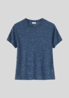 Linen Boy Tee | Blue Melange